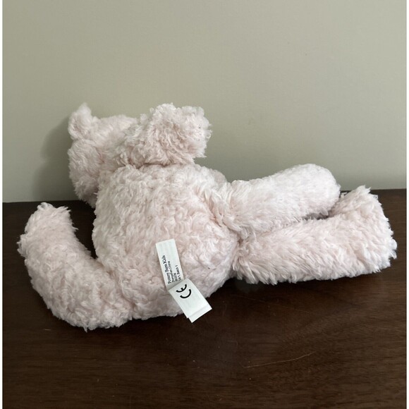 Pottery Barn kids Pink Cat Plush Sherpa Kitty PBK 2019 15" - Picture 5 of 10
